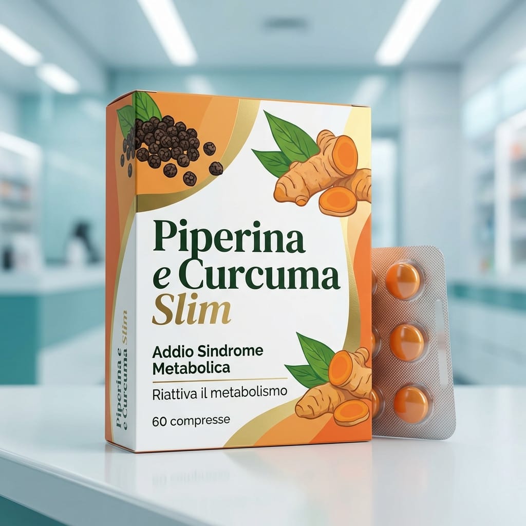 Uso Piperina e Curcuma Slim