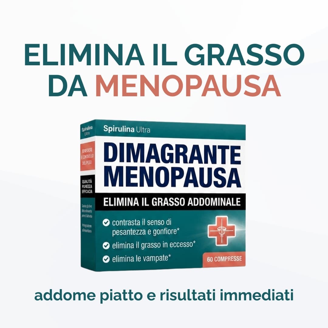 Uso Spirulina Ultra Dimagrante Menopausa